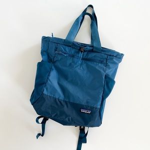 Patagonia packable ultralight Black Hole tote backpack